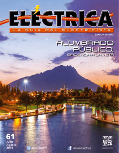 alumbrado público - Revista Eléctrica