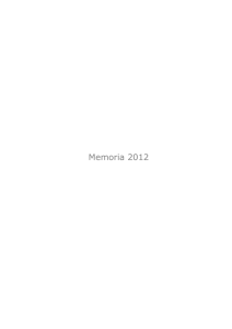 Memoria 2012 FINAL