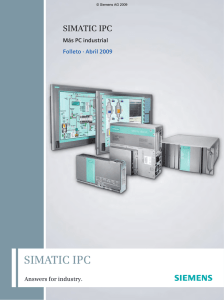 SIMATIC IPC - Más PC industrial