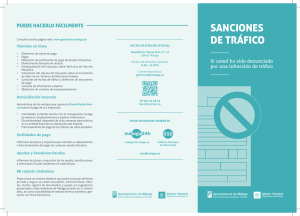sanciones de tráfico - oa gestión tributaria