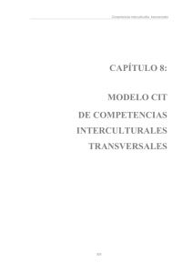 capítulo 8: modelo cit de competencias interculturales transversales