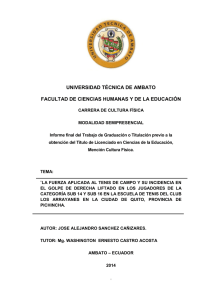 universidad técnica de ambato facultad de ciencias humanas y de la