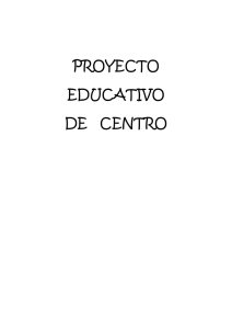 proyecto educativo de centro