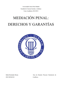 mediación penal: derechos y garantías