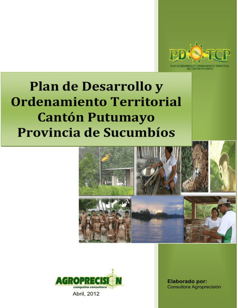 Plan De Desarrollo Y Ordenamiento Territorial 2014