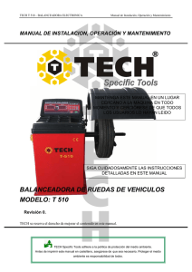 TECH T-510 - Manual de Usuario