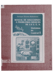 Manual de soluciones a problemas básicos de la UEA