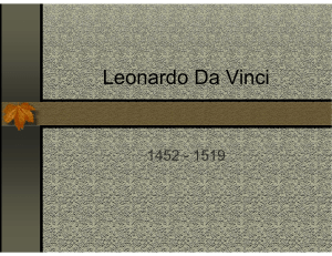 Presentación Leonardo Da Vinci