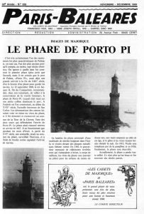 le phare de porto pi - Biblioteca Digital de les Illes Balears