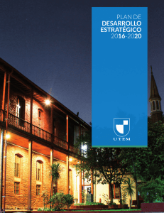 PDE 2016-2020 - Universidad Tecnológica Metropolitana