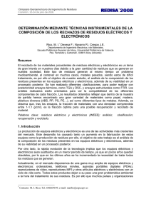 determinación mediante técnicas instrumentales de la