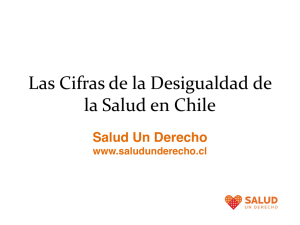 Gasto en Salud en Chile