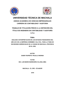 universidad técnica de machala - Repositorio Digital de la UTMACH
