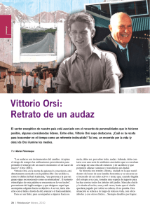 Vittorio Orsi: Retrato de un audaz