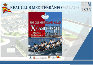 dossier informativo - Real Club Mediterráneo