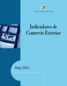 Indicadores de Comercio Exterior