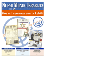 Edición - Nuevo Mundo Israelita Digital