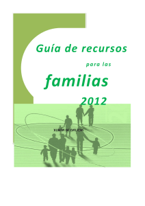 Guía de recursos 2012 - Política Social