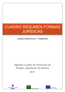 cuadro resumen formas jurídicas - Diputación Provincial de Almería