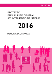 Tomo 10. Memoria Económica (750 Kbytes pdf)