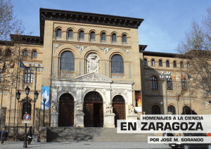 Homenajes a la Ciencia en Zaragoza