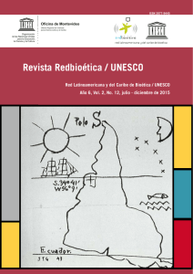 Revista Redbioética / UNESCO, Año 6, Vol. 2, No. 12, julio
