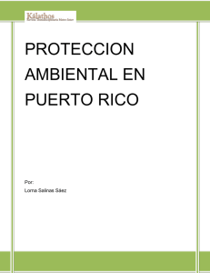 Protección Ambiental en Puerto Rico