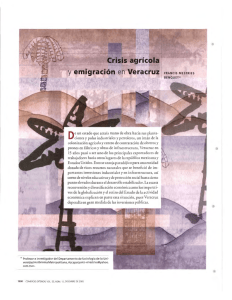 Crisis agrícola y emigración en Veracruz