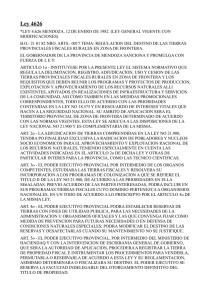 Ley 4626 - Gobierno de Mendoza