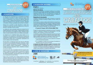 caballos - Colegio Profesional de Fisioterapeutas de la Comunidad
