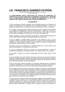 ley de justicia constitucional del estado de querétaro