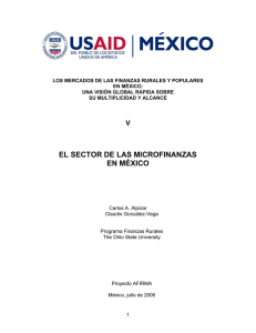 Los Mercados Financieros Rurales en Mxico: