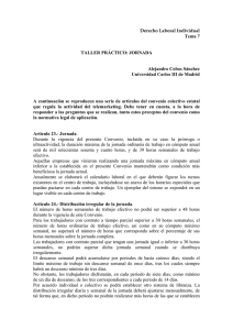 Derecho Laboral Individual Tema 7 TALLER PRÁCTICO