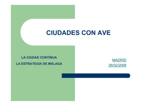 ciudades con ave - Web del Alcalde de Málaga