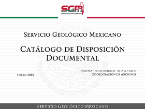 Presentación de PowerPoint - Servicio Geológico Mexicano