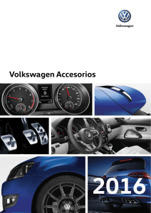 Volkswagen Accesorios 2016