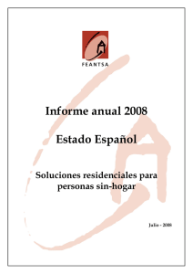 Informe anual 2008 Estado Español Soluciones