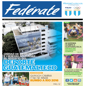 Edición Noviembre 2015 - Comite Olimpico Guatemalteco