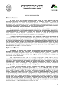 Universidad Nacional de Tucumán Facultad de Agronomía y