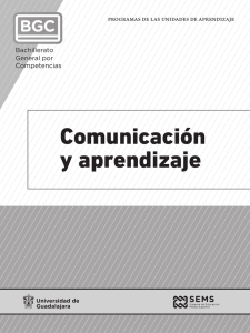 Comunicación y aprendizaje - Sistema de Educación Media Superior