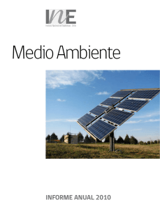 Medio Ambiente. Informe Anual 2010