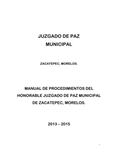 juzgado de paz municipal - transparenciamorelos.mx