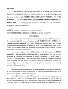 Horacio Caraguso - Comisión Bicameral para la Reforma