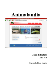 Guía didáctica - Animalandia