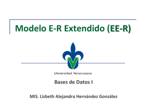 Modelo E-R Extendido (EE-R)