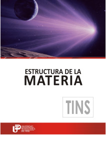 Estructura de la Materia - Universidad Tecnológica del Perú