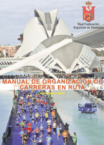 Manual de Organización - Real Federación Española de Atletismo