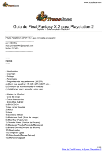 Guia de Final Fantasy X-2 para Playstation 2