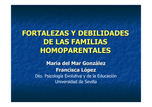 González - Fortalezas y Debilidades de las familias