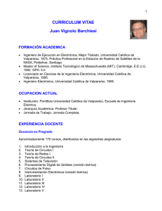 Curriculum Vitae - Pontificia Universidad Católica de Valparaíso